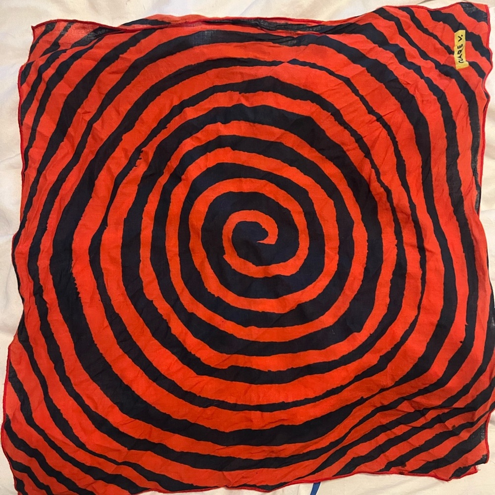 Clare V spiral bandana